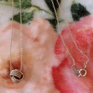 Tiffany Twist Knot Pendant